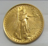 1986 FIRST YEAR US 5 DOLLAR GOLD EAGLE