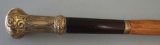 WJB & CO GOLD CANE WALKING STICK ANTIQUE
