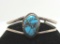 STERLING NAVAJO TURQUOISE CUFF BRACELET