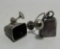 CATTLE COW BELL STERLING SILVER EARRINGS