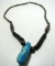 TURQUOISE NAVAJO PEARL CARVED HORN NECKLACE