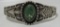 FRED HARVEY ERA TURQUOISE CUFF BRACELET STERLING