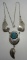 CHEE TURQUOISE NECKLACE STERLING SILVER 19