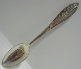 BUFFALO BILL LOOKOUT MT CO SOUVENIR SPOON STERLING