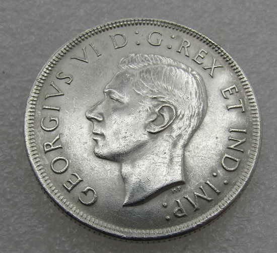 1937 CANADA SILVER DOLLAR COIN