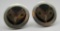 MCM MIXED METAL TAXCO CUFFLINK STERLING SILVER OWL