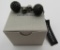 ARMANI CUFFLINKS STERLING SILVER IN BOX