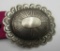 BLACKGOAT CONCHO BUCKLE STERLING SILVER & BELT