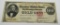 1882 $100 DOLLAR GOLD COIN CERTIFICATE