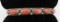 CORAL CUFF BRACELET STERLING SILVER