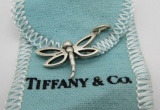 TIFFANY & CO DRAGONFLY CHARM STERLING SILVER