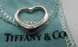 TIFFANY & CO HEART PENDANT PICASSO STERLING SILVER