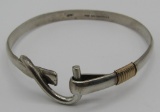 THE GOLDWORKER BANGLE BRACELET STERLING SILVER