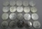 20PC ORIGINAL ROLL 1987 USA SILVER EAGLE COINS