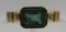 14K GOLD 1 CARAT EMERALD RING 14K GOLD SIZE 7