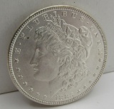 1885 MORGAN US SILVER DOLLAR COIN UNC