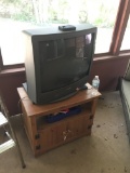 TV, Stand and Contents Pictured