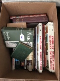 Box of Antique refernce Books