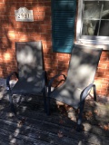 Two Outdoor Chairs in Rough Conditon