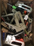 Lot with Staple Guns, Screw Drivers, Files and More