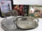 Lot Of Silverplate, Coca Cola, & Beer Trays