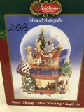 Musical Christmas Waterglobe In Box