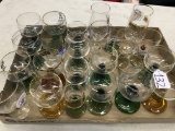 (24) Various Beer Glasses As Shown-An Interesting Lot!