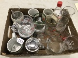 Lot W/(18) Drinking Glasses: Beer, Coca Cola, & Oktoberfest