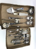 Vintage Plated Serving Flatware As Shown