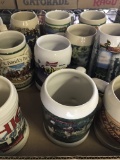 Lot Of (10) Beer Mugs As Shown