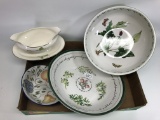 Large Salad/Serving Bowls & Pope-Gosser Gravy Boat