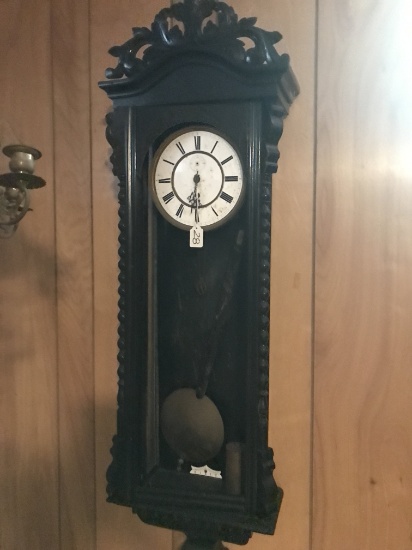 Antique Regulator Wall Clock