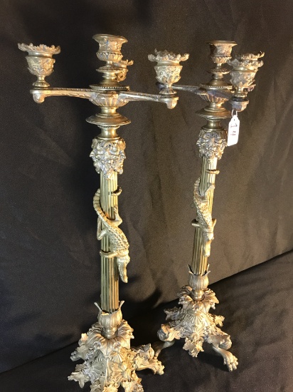 Collection Of Oil Lamps, Lighting, & Candleholders