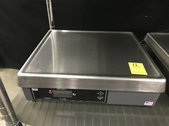 NCI Stainless Steel Scale, 30 X 0.01lb, Comes on and appears to work properly