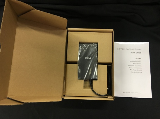 Dell Slim Auto/Air/AC Adapter with Case, New in Box