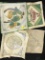 Lot Of (4) Vintage Embroidered Pillowcase Covers-Avg.Size 15