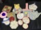 Lot Of (10) Vintage Embroidered Hot Pads & Holders