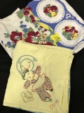 Pair Of Vintage Table Cloths