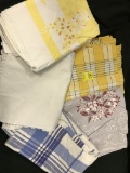 Lot Of (5) Vintage Table Cloths