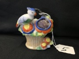 Figural Bird In Nest Pin Cushion 1950's & 1960's Japan  4