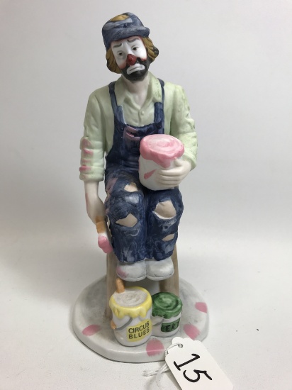 "Mr. Fix-It" 8.5"T.Clown Figurine From The Emmett Kelly, Jr. Signature Collection By Flambro