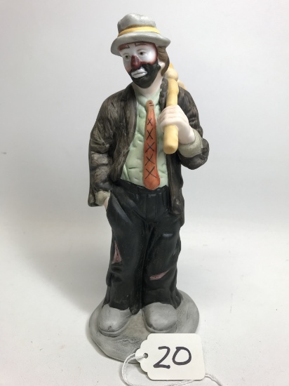 "Looking Out" 7"T.Clown Figurine From The Emmett Kelly, Jr. Signature Collection By Flambro