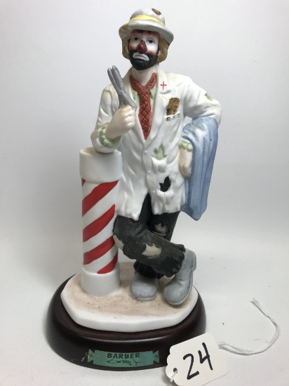 "The Chef" 8.5"T.Clown Figurine From The Emmett Kelly, Jr. Signature Collection By Flambro