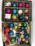 Lot Of (36) Vintage Christmas Bulbs-Shiny Brites In Original Box