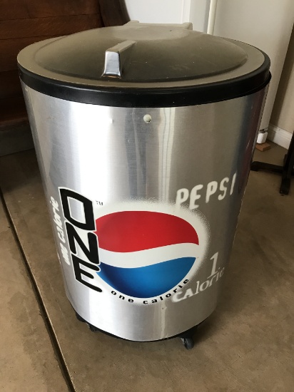 Pepsi-One Floor Model Cooler  34" Tall