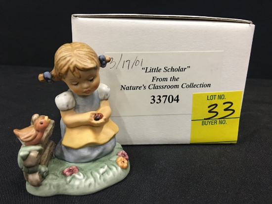 Hummel "Little Scholar" From Nature's Classroom Collection