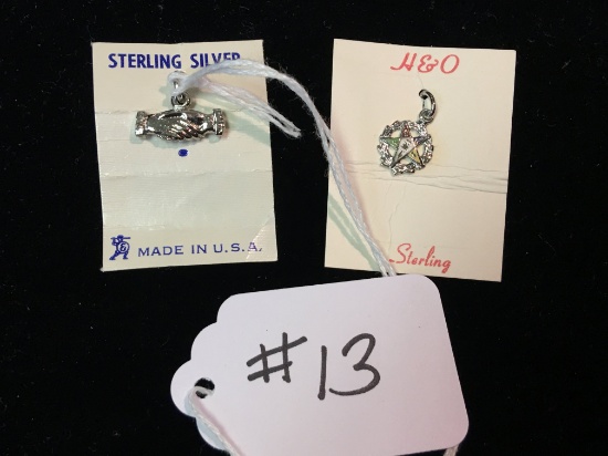 Two Sterling Charms