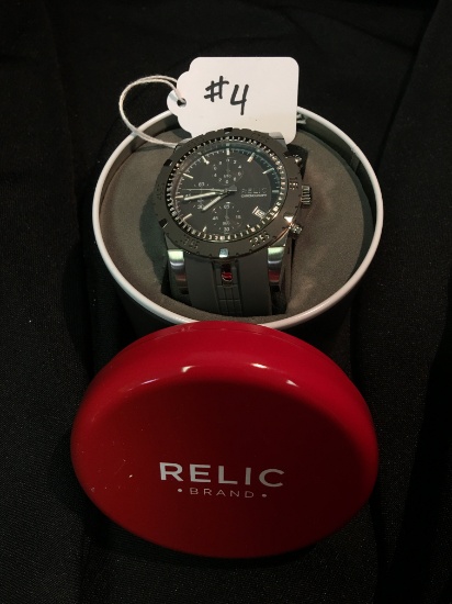 Relic Chronograph Watch Still in Original Packaging