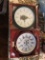 Two Christmas Clocks in Boxes