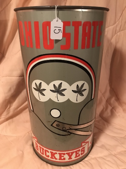 Ohio State Trash Can, 20" Tall
